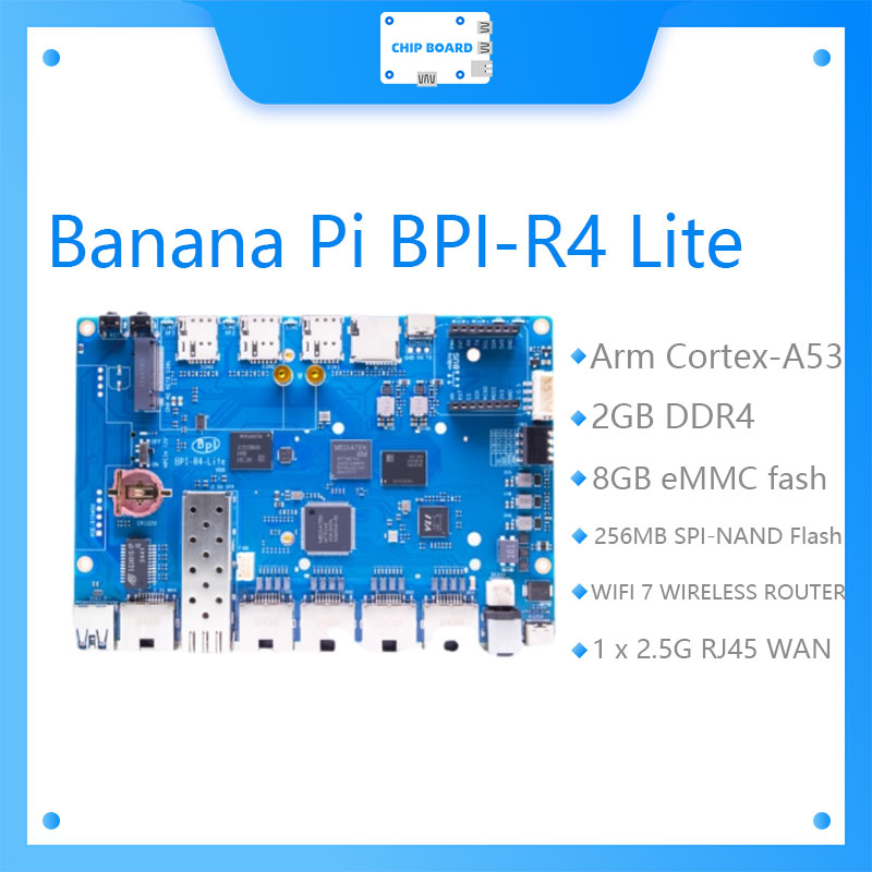 Banana Pi BPI-R4 Lite features - Bananapi Bpi R4 Wifi 7 评论和价格